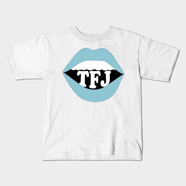 TFJ Lips Kids T-Shirt by sydneyurban